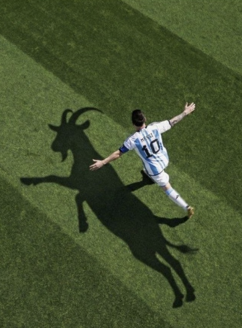 Lionel Messi con la camiseta argentina